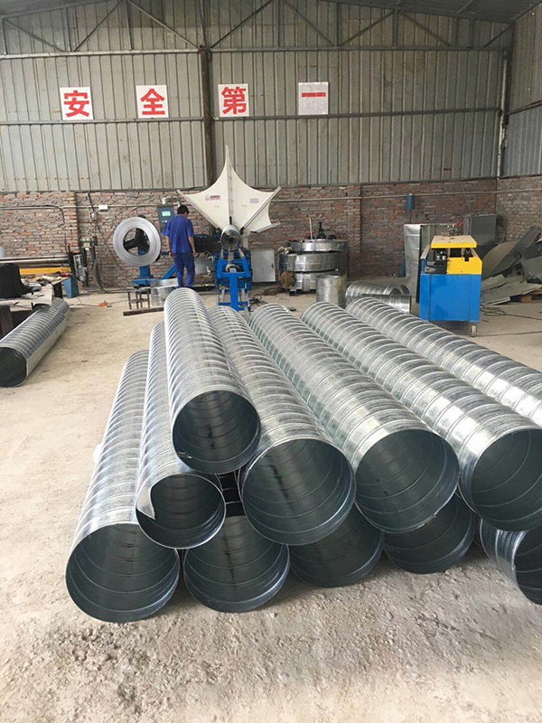 四川依科制藥有限公司采購風管二線全套螺旋管全套